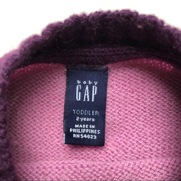 Baby Gap Toddler Girl Angel Pullover Sweater - 2T - Picture 5 of 6